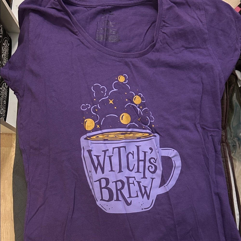 Purple Witch's Brew Graphic Tee